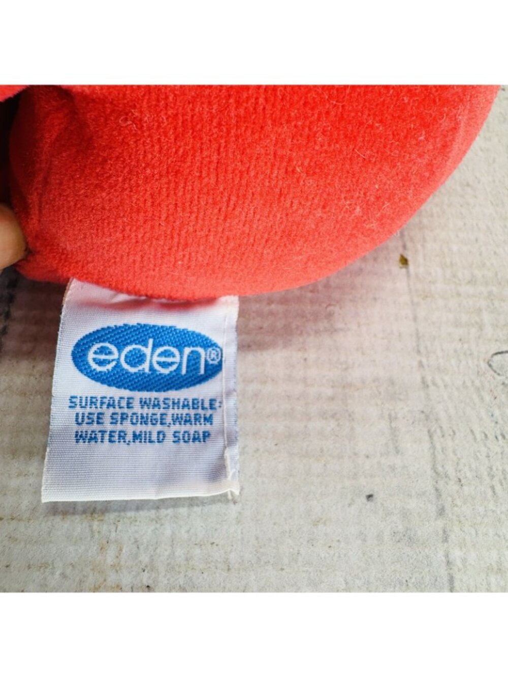 Vintage 1998 Teletubbies PO 8” Plush Eden Gift w/ Tag Red Stuffed  Plush Toy - Picture 6 of 14